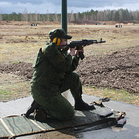 Чемпионат воинских частей центрального подчинения по стрельбе из штатного оружия