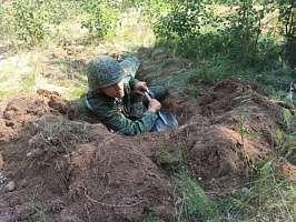 Продолжая осваивать азы военного дела