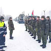 Полевой выход у зенитчиков