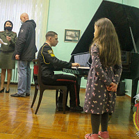 В Минском суворовском военном училище прошел День открытых  дверей. 