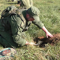 В 120 омбр проходят военные сборы с военнообязанными
