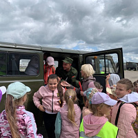 В гостях у военных автомобилистов