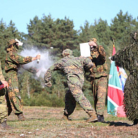 День мотострелков отметили в Слониме