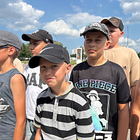 Открытие палаточного воспитательно-оздоровительного лагеря военно-патриотического профиля «Гвардейцы 120-й»