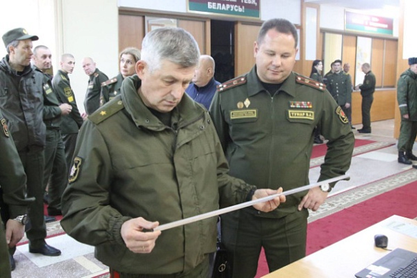 Выставка научно-технического творчества курсантов прошла в Военной академии