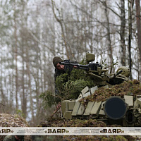 На 227-м общевойсковом полигоне проходит комплексное тактическое занятие с боевой стрельбой