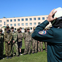 Продолжаются учебно-полевые сборы в Жодино