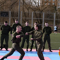 На военном факультете в БГУ прошёл день открытых дверей 