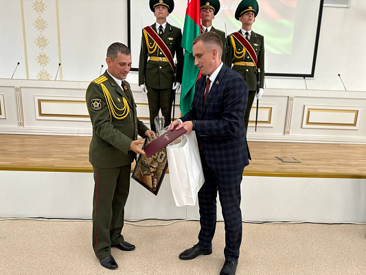 Торжественное собрание, посвященное 80-летию военного комиссариата Заводского района г. Минска