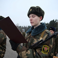 Присягнули на верность Отечеству 