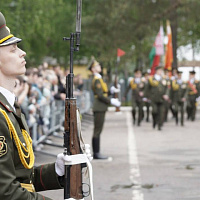 В 361 боо (ЦОВУ) состоялся ритуал приведения военнослужащих нового пополнения к Военной присяге
