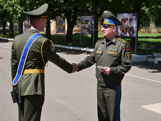 Торжественное вручение юбилейной медали «80 лет освобождения Республики Беларусь от немецко-фашистских захватчиков»