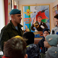 В гостях у десантников