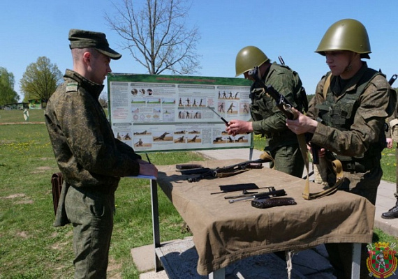 Занятия по начальной военной подготовке