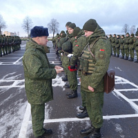 Строевой смотр к учебному году