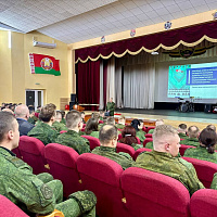 Генерал-майор запаса Сергей Бобриков провёл в 120 омбр единый день информирования