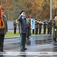 Церемония вручения Боевого Знамени