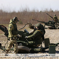  На 174-м учебном полигоне ВВС и войск ПВО проходят занятия с подразделениями 120 зрбр