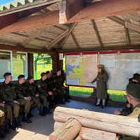 Военнослужащие 50 саб посетили историко-культурный комплекс «Линия Сталина»