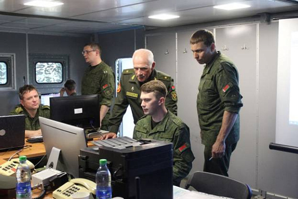 Полевой сбор с офицерами-финансистами