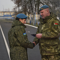 Торжественные мероприятия в 38 одшбр