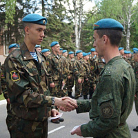 Ритуал посвящения нового пополнения в разведчики