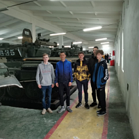 В гостях у гвардейцев