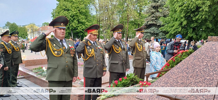 В Гродненском гарнизоне проходят мероприятия, посвященные Дню Победы