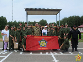 В учебном центре Военной академии Республики Беларусь завершился военно-патриотический слёт «Вызов»
