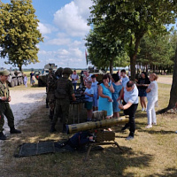 С Днём Независимости поздравили брестские десантники