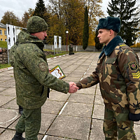 Проводы военнослужащих, увольняемых в запас