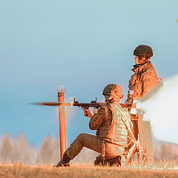 Занятия по огневой подготовке с курсантами Военной академии