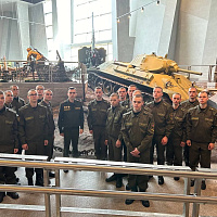 Военнослужащие 72 ОУЦ посетили Белорусский государственный музей истории Великой Отечественной войны