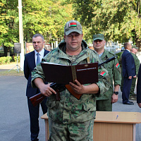 Приняли Военную присягу