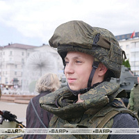 В Витебске стартовала военно-патриотическая и профориентационная акция «Готовы Родине служить»