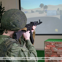 В Могилёве на базе Белорусско-Российского университета открыли военную кафедру