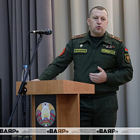 Сбор с офицерами, призванными на военную службу по призыву