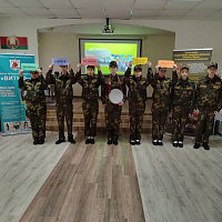 Воспитанники военно-патриотического клуба приняли участие в конкурсе «Растим патриотов»