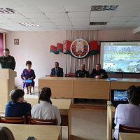 На уроке мужества — офицеры и ветераны