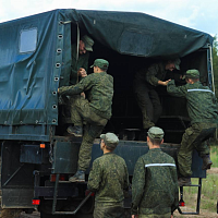 Военнослужащие 120 омбр провели полевые занятия по ОБВС