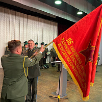 В 116 шаб прошло торжественное собрание, посвящённое 85-летию части