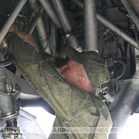 В в/ч 06752 прошли плановые полеты на военно-транспортном самолете Ан-26