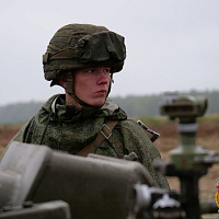 На полигоне Брестский стреляют «Грады»