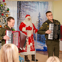 Личный состав 557 ибр принял участие в новогодней благотворительной акции «Наши дети» 