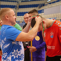 Во Дворце спорта «Уручье» завершился чемпионат Вооруженных Сил по мини-футболу