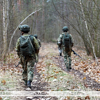 Двухстороннее батальонное тактическое учение с подразделениями 38 одшбр и 103 овдбр