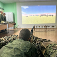 Занятия с курсантами военного факультета в ГрГУ имени Я. Купалы