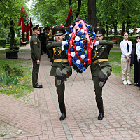 В сквере имени Г.К. Жукова состоялся торжественный митинг, посвященный 79-й годовщине Великой Победы