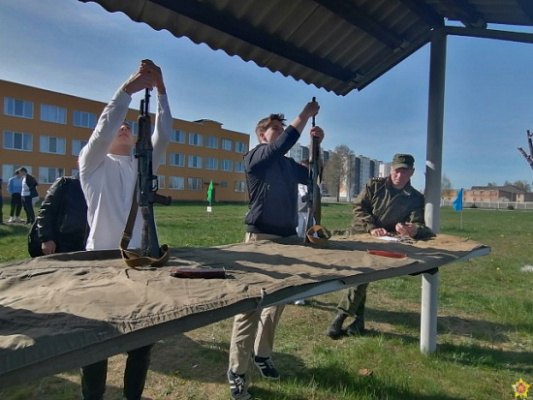 Городской этап военно-патриотической игры «Орлёнок»