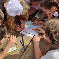 Районный военно-патриотический конкурс «Зарничка»